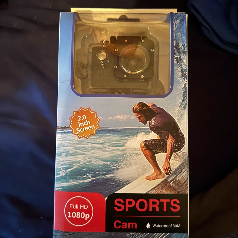 Go pro! Portable camera